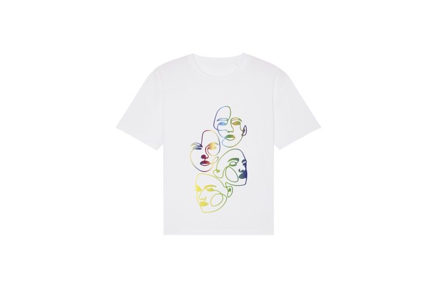 Tricou gradient